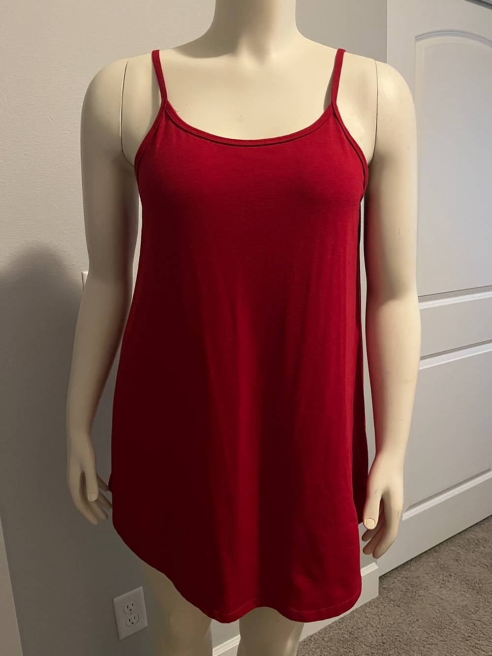 Zenana Outfitters Red Tank Top - XL
